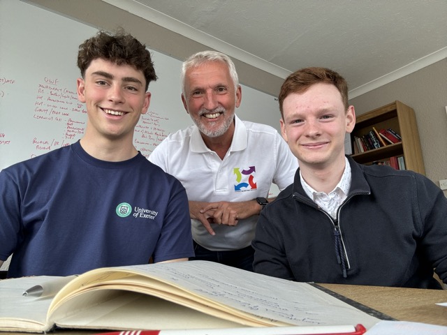 University of Exeter Renewables project team with us