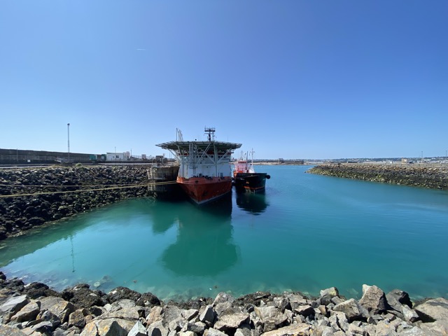 STS operation alongside Tanker Berth