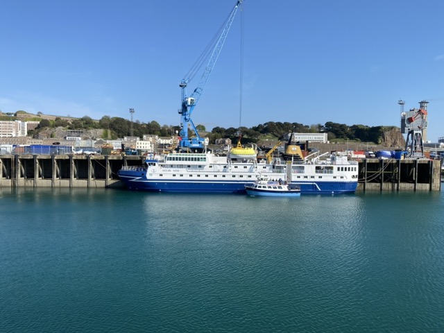 Cruise ships on New North Quay